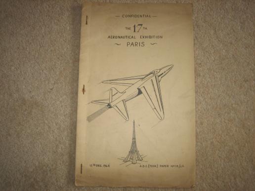 Confidential 17th Aeronautical Exhibition Paris 1946