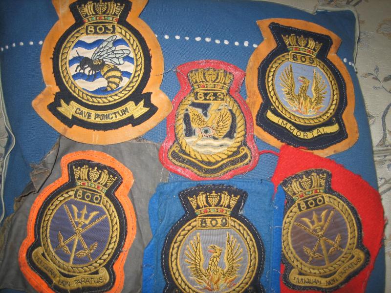 Fleet Air Arm Buccaneer Royal Ark Patches 1962/78