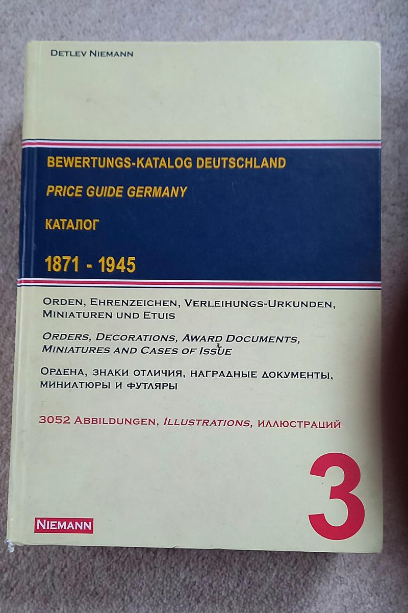 Detlev Niemann German Price Guide No.3