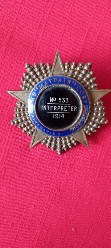 1914 Interpreter Badge